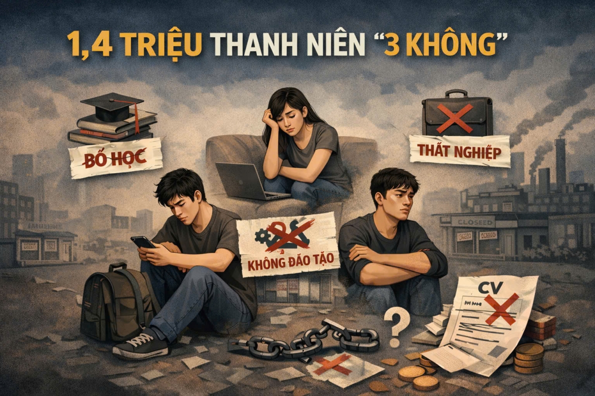1,4 triệu khoảng trắng và mùa đông của tuổi trẻ
